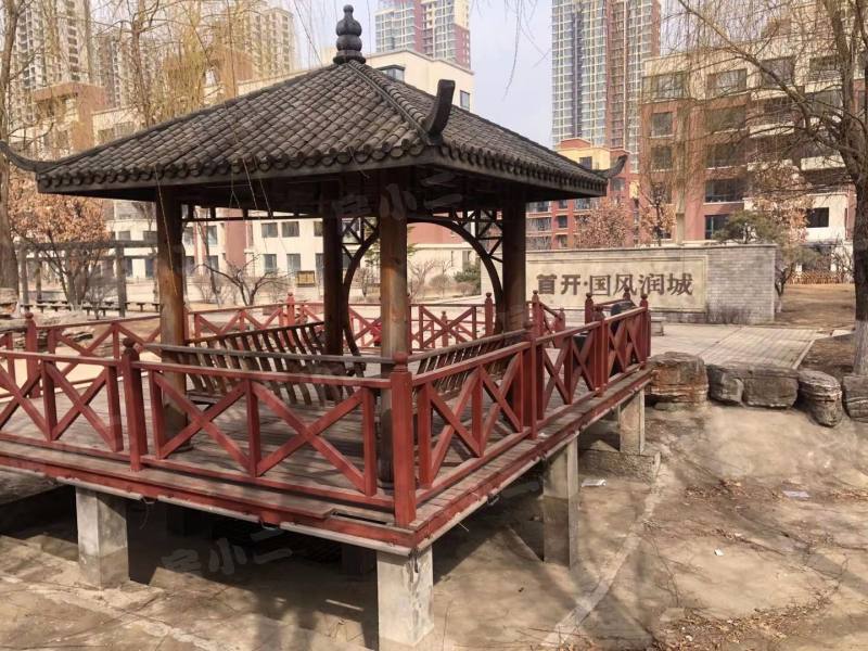 首开国风润城园区图片