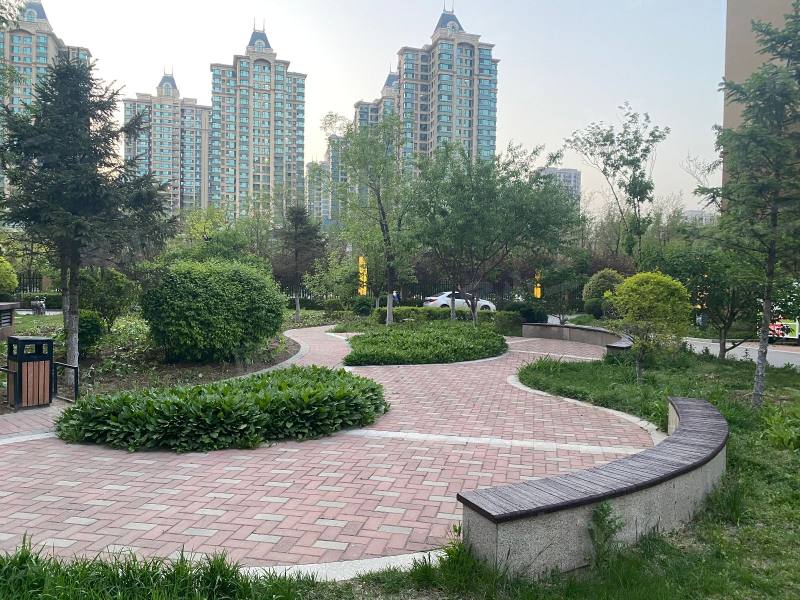 荣盛紫提东郡二期园区图片