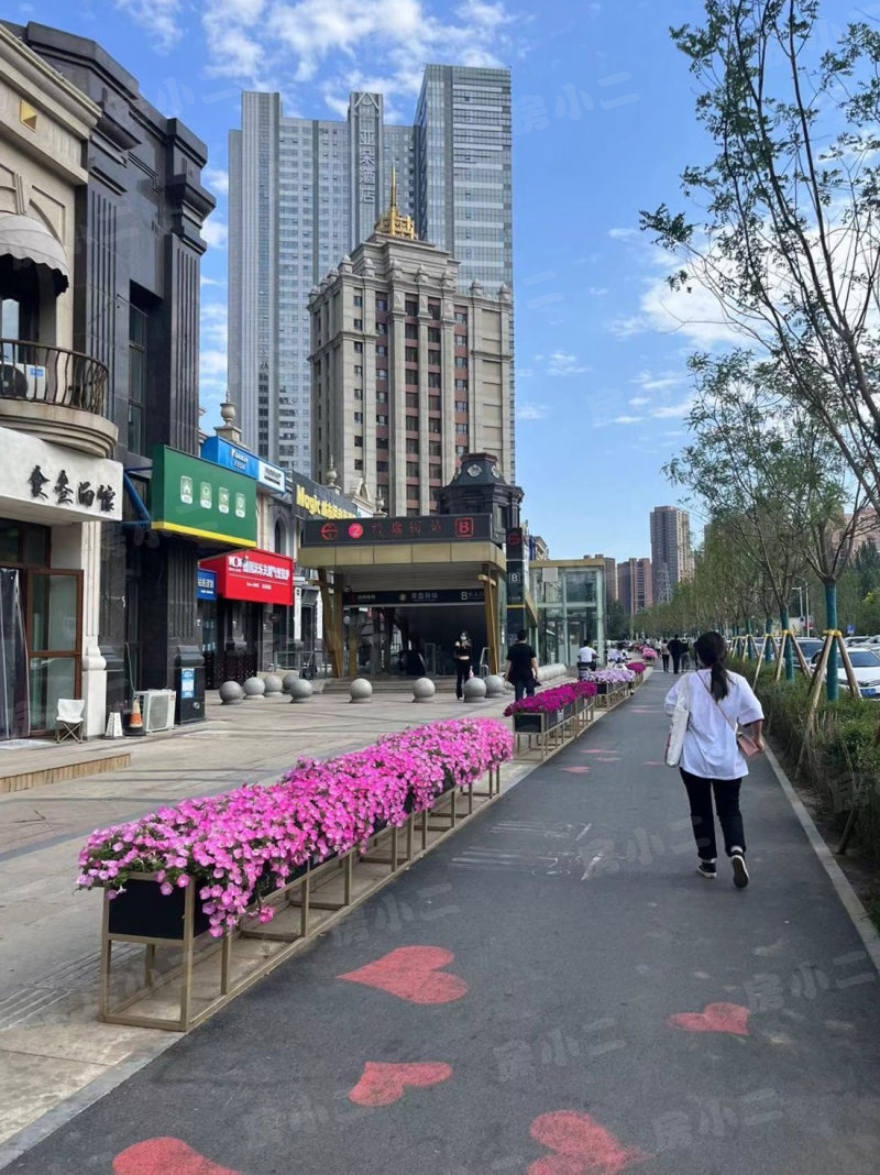 奥体万达公馆园区图片