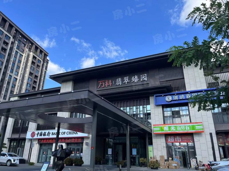 万科翡翠臻园园区图片