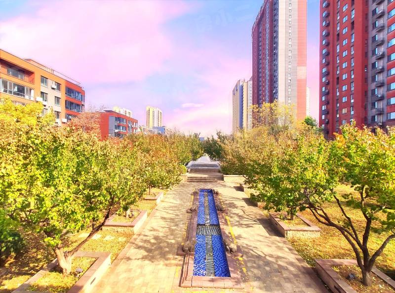 沈抚万科金域蓝湾园区图片