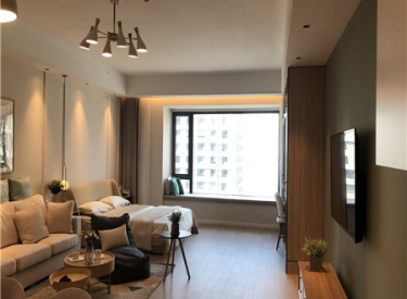 茂业金廊壹号,一室精装修,文化路小学,七中总校,青年大街地铁