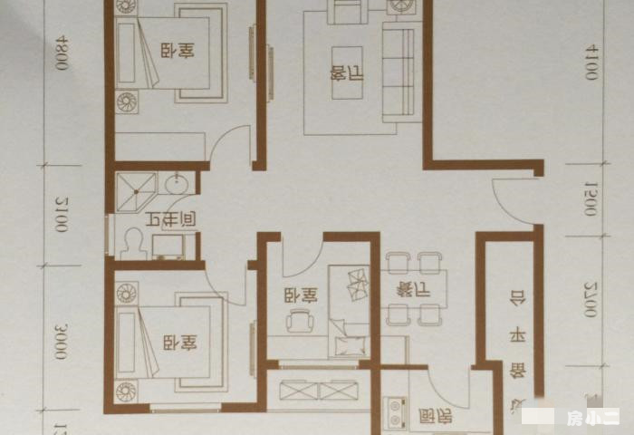 隆河谷 3室 2廳 1衛 精裝修三室 品質園區 採光好樓層