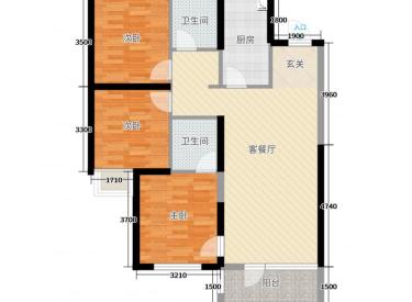 美的城不临三环 清水 地铁10号线 无税